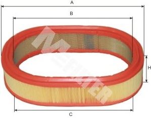 MFILTER - A 268 - Воздушный фильтр (Система подачи воздуха)