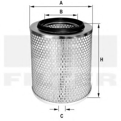 FIL FILTER - HP 691 A - Воздушный фильтр (Система подачи воздуха)