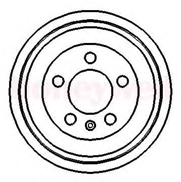 BENDIX - 329253B - Тормозной барабан