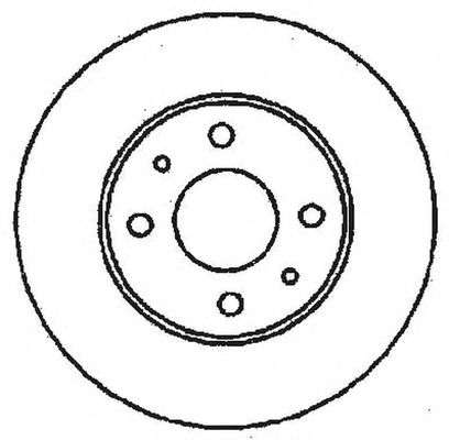 BENDIX - 561388B - Тормозной диск