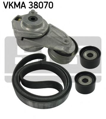 SKF - VKMA 38070 - Поликлиновой ременный комплект (Ременный привод)