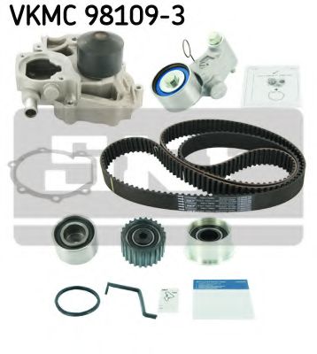 SKF - VKMC 98109-3 - Водяной насос + комплект зубчатого ремня (Охлаждение)