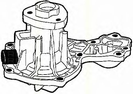 TRISCAN - 8600 29812 - Водяной насос (Охлаждение)