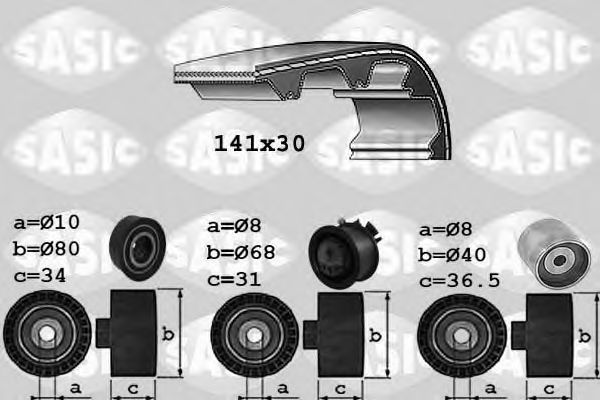 SASIC - 1756021 - Комплект ремня ГРМ (Ременный привод)