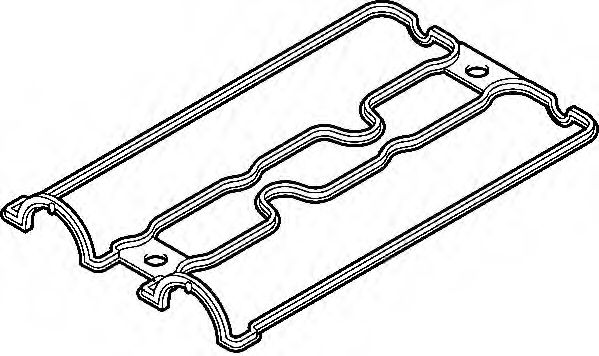 ELRING - 104.080 - Прокладка, крышка головки цилиндра (Головка цилиндра)