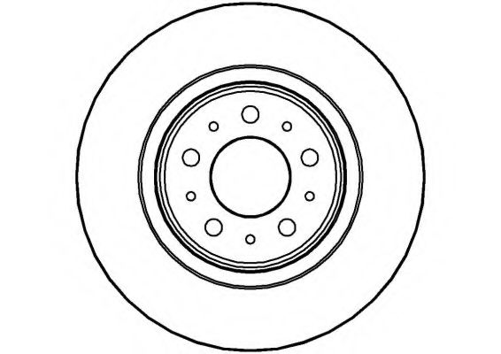 NATIONAL - NBD944 - Тормозной диск (Тормозная система)