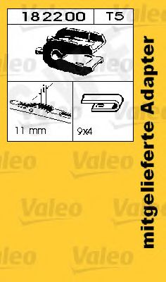 SWF - 116608 - Щетка стеклоочистителя