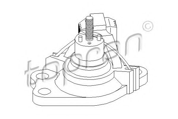 TOPRAN - 700 529 - Подвеска, двигатель (Подвеска двигателя)