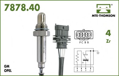 MTE-THOMSON - 7878.40.051 - Лямбда-зонд (Приготовление смеси)