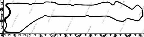 NPS - N122N35 - Прокладка, крышка головки цилиндра (Головка цилиндра)