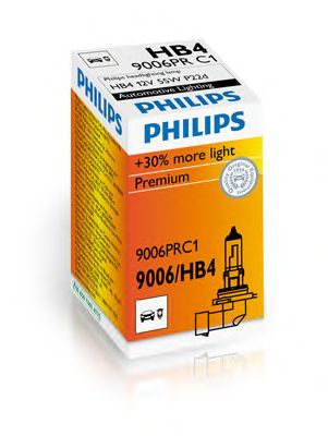 PHILIPS - 9006PRC1 - Лампа накаливания, фара дальнего света (Освещение)