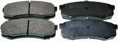 DENCKERMANN - B111216 - Комплект тормозных колодок, дисковый тормоз (Тормозная система)