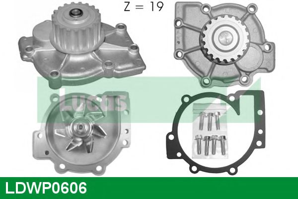 LUCAS ENGINE DRIVE - LDWP0606 - Водяной насос (Охлаждение)