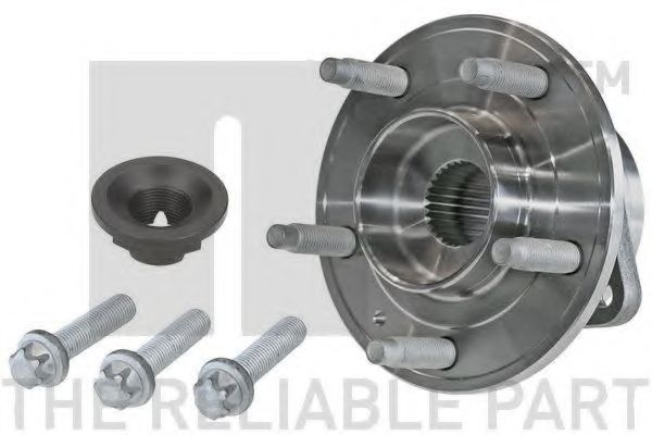 NK - 753639 - Комплект подшипника ступицы колеса (Подвеска колеса)