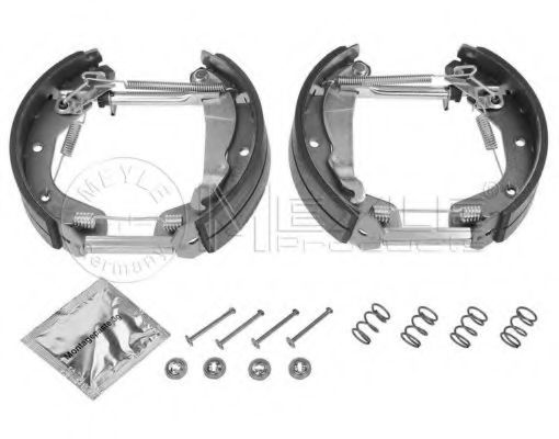 MEYLE - 614 533 0008/K - Комплект тормозных колодок (Тормозная система)
