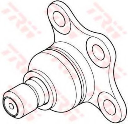 TRW - JBJ704 - Несущий / направляющий шарнир