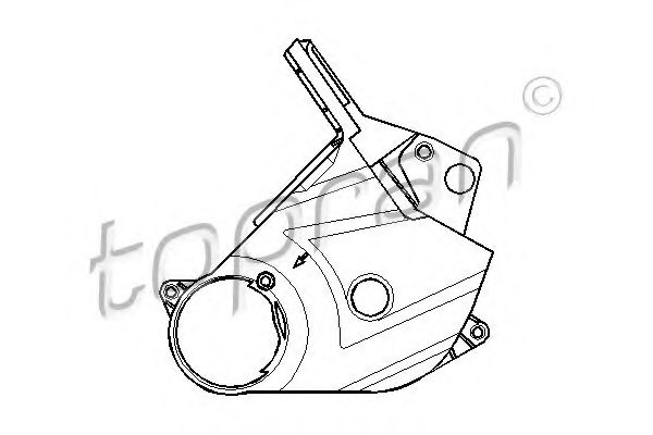 TOPRAN - 100 205 - Кожух, зубчатый ремень (Ременный привод)