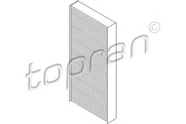 TOPRAN - 720 291 - Фильтр, воздух во внутренном пространстве (Отопление / вентиляция)