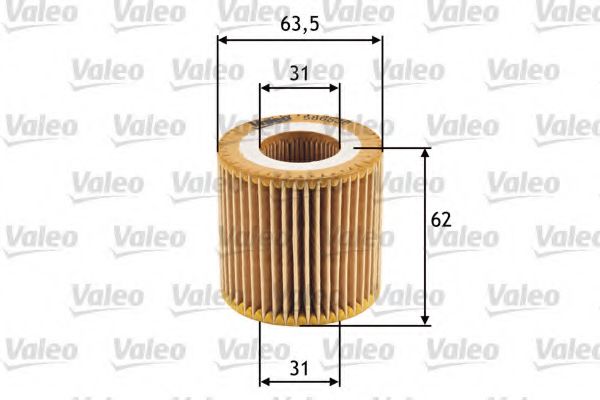 VALEO - 586536 - Масляный фильтр (Смазывание)
