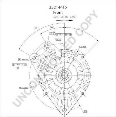 PRESTOLITE ELECTRIC - 35214415 - Генератор (Генератор)