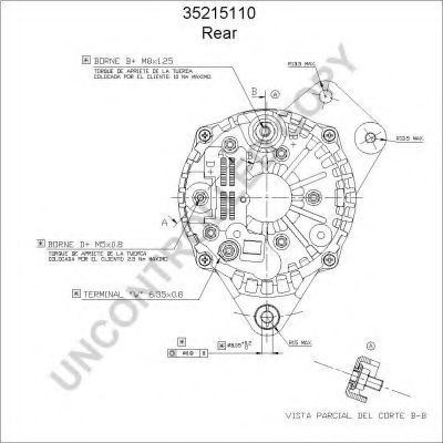 PRESTOLITE ELECTRIC - 35215110 - Генератор