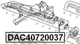 FEBEST - DAC40720037 - Подшипник ступицы колеса (Подвеска колеса)