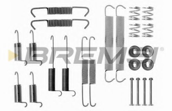 BREMSI - SK0712 - Комплектующие, тормозная колодка (Тормозная система)