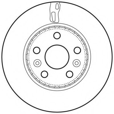 BENDIX - 562730BC - Тормозной диск