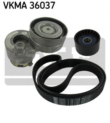 SKF - VKMA 36037 - Поликлиновой ременный комплект (Ременный привод)