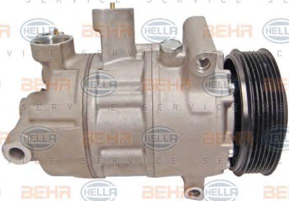 BEHR HELLA SERVICE - 8FK 351 135-921 - Компрессор, кондиционер (Кондиционер)