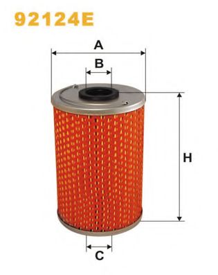 WIX FILTERS - 92124E - Масляный фильтр (Смазывание)