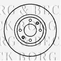 BORG & BECK - BBD4246 - Тормозной диск (Тормозная система)