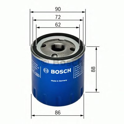 BOSCH - 0 451 103 189 - Масляный фильтр (Смазывание)