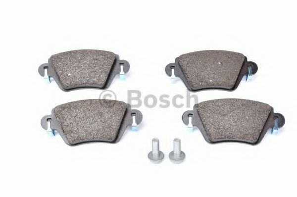 BOSCH - 0 986 424 671 - Комплект тормозных колодок, дисковый тормоз (Тормозная система)