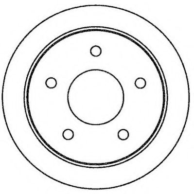 JURID - 562264JC - Тормозной диск (Тормозная система)