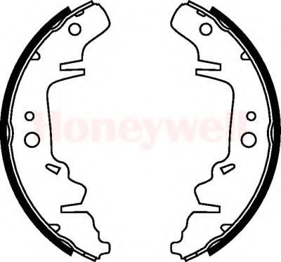 BENDIX - 362390B - Комплект тормозных колодок