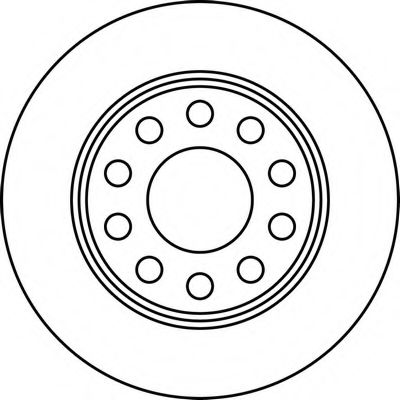 BENDIX - 562191B - Тормозной диск