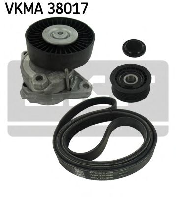 SKF - VKMA 38017 - Поликлиновой ременный комплект (Ременный привод)