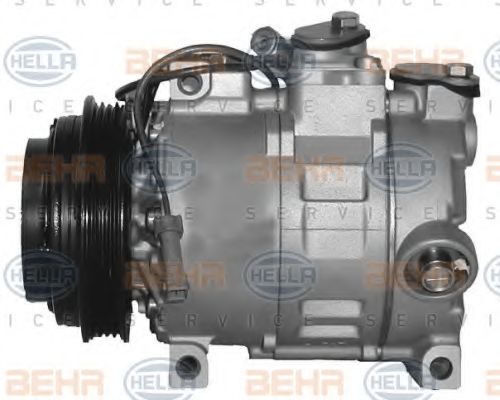 HELLA - 8FK 351 126-491 - Компрессор, кондиционер (Кондиционер)