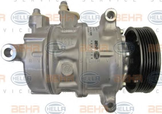 BEHR HELLA SERVICE - 8FK 351 136-061 - Компрессор, кондиционер (Кондиционер)