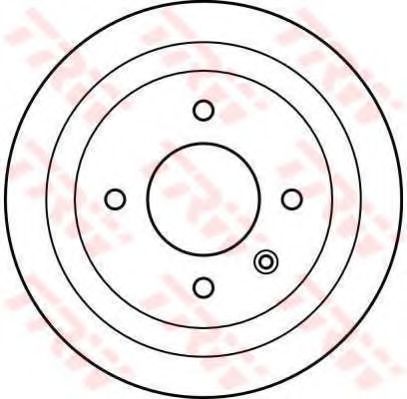 TRW - DB4178 - Тормозной барабан (Тормозная система)