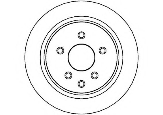 NATIONAL - NBD1199 - Тормозной диск (Тормозная система)