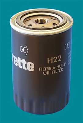 MECAFILTER - H22 - Масляный фильтр