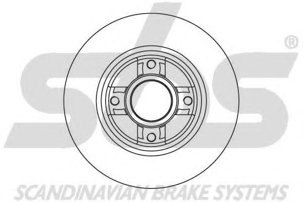 SBS - 1815203937 - Тормозной диск (Тормозная система)