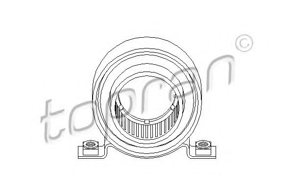 TOPRAN - 200 786 - Подвеска, карданный вал (Главная передача)