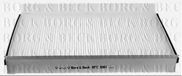 BORG & BECK - BFC1061 - Фильтр, воздух во внутренном пространстве (Отопление / вентиляция)