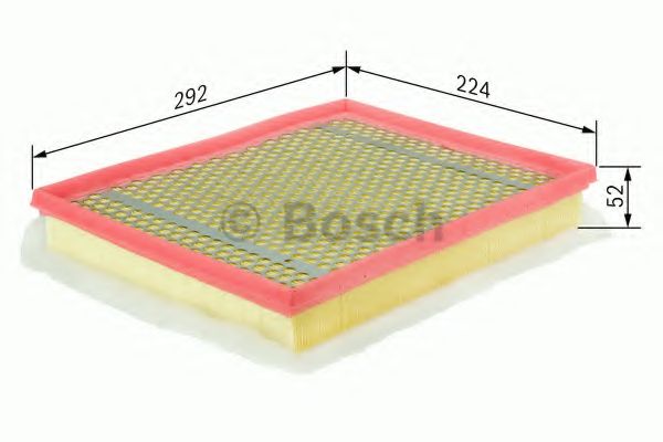 BOSCH - F 026 400 012 - Воздушный фильтр (Система подачи воздуха)