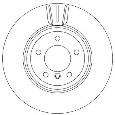 JURID - 562395J - Тормозной диск (Тормозная система)
