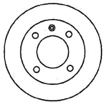 BENDIX - 561251B - Тормозной диск