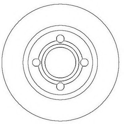 BENDIX - 561689B - Тормозной диск